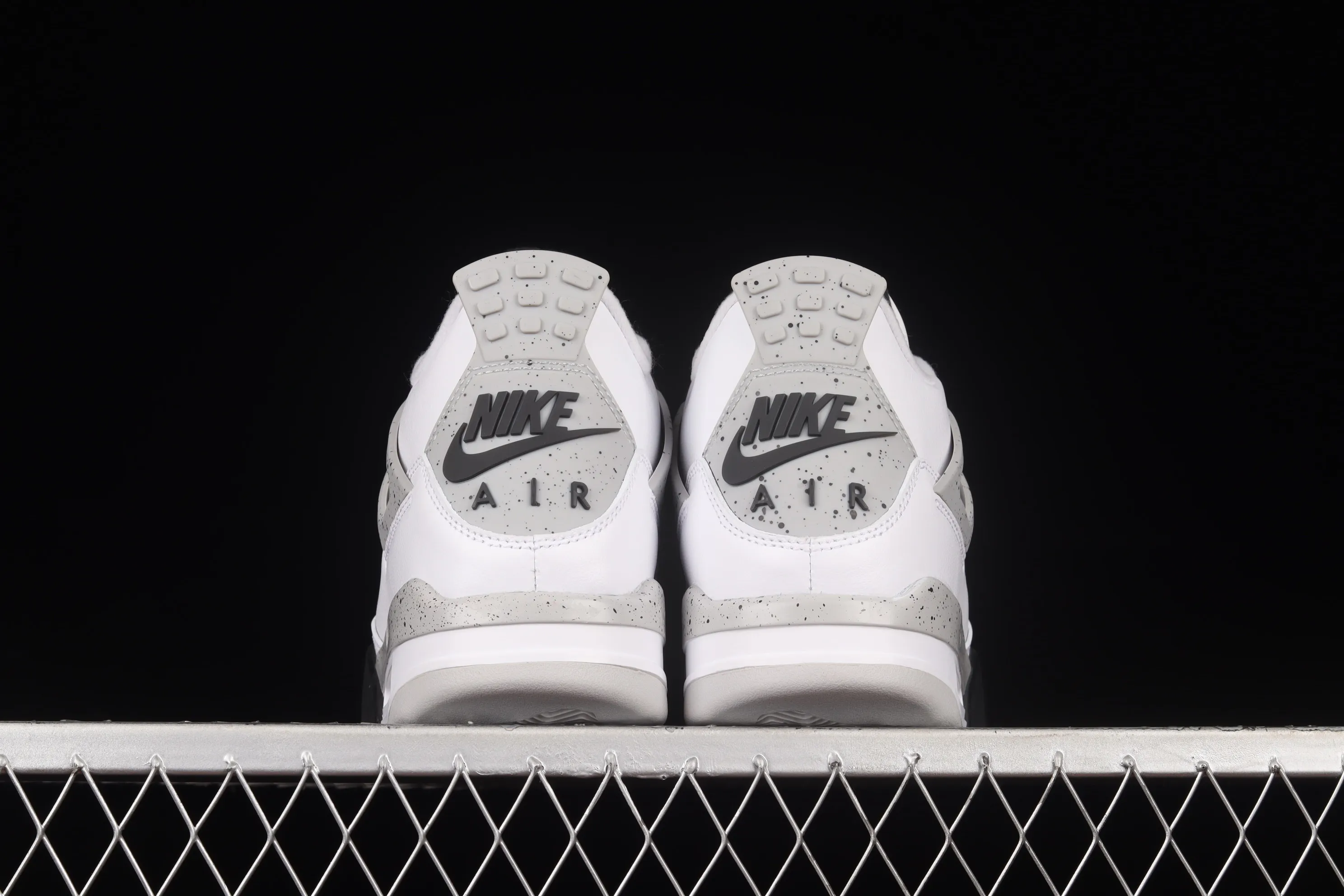 All categories Air Jordan Jordan series basketball shoes Air Jordan 4 foreign trade version Air Jordan 4 Retro "White Cement" AJ4 Joe 4 white cement white gray 840606-192